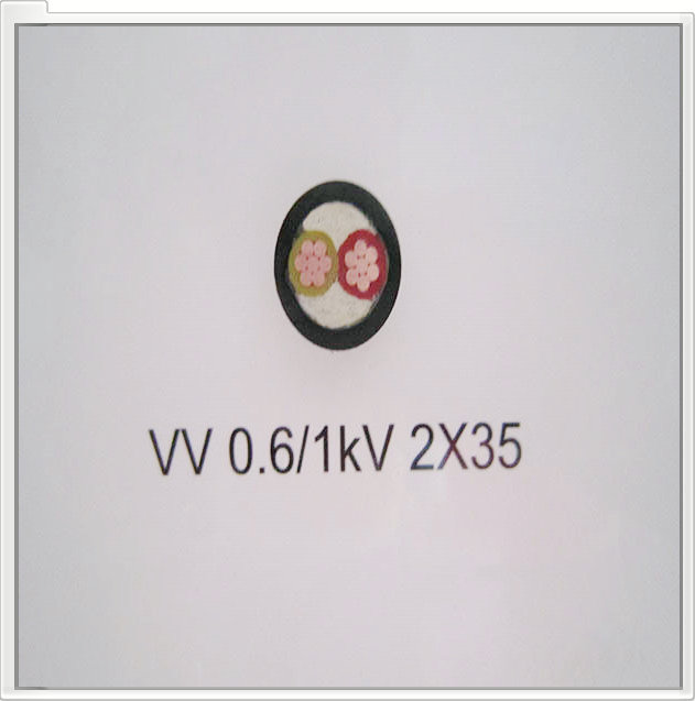 PVC^PVCo| VV 0.6/1KV 2x35mm